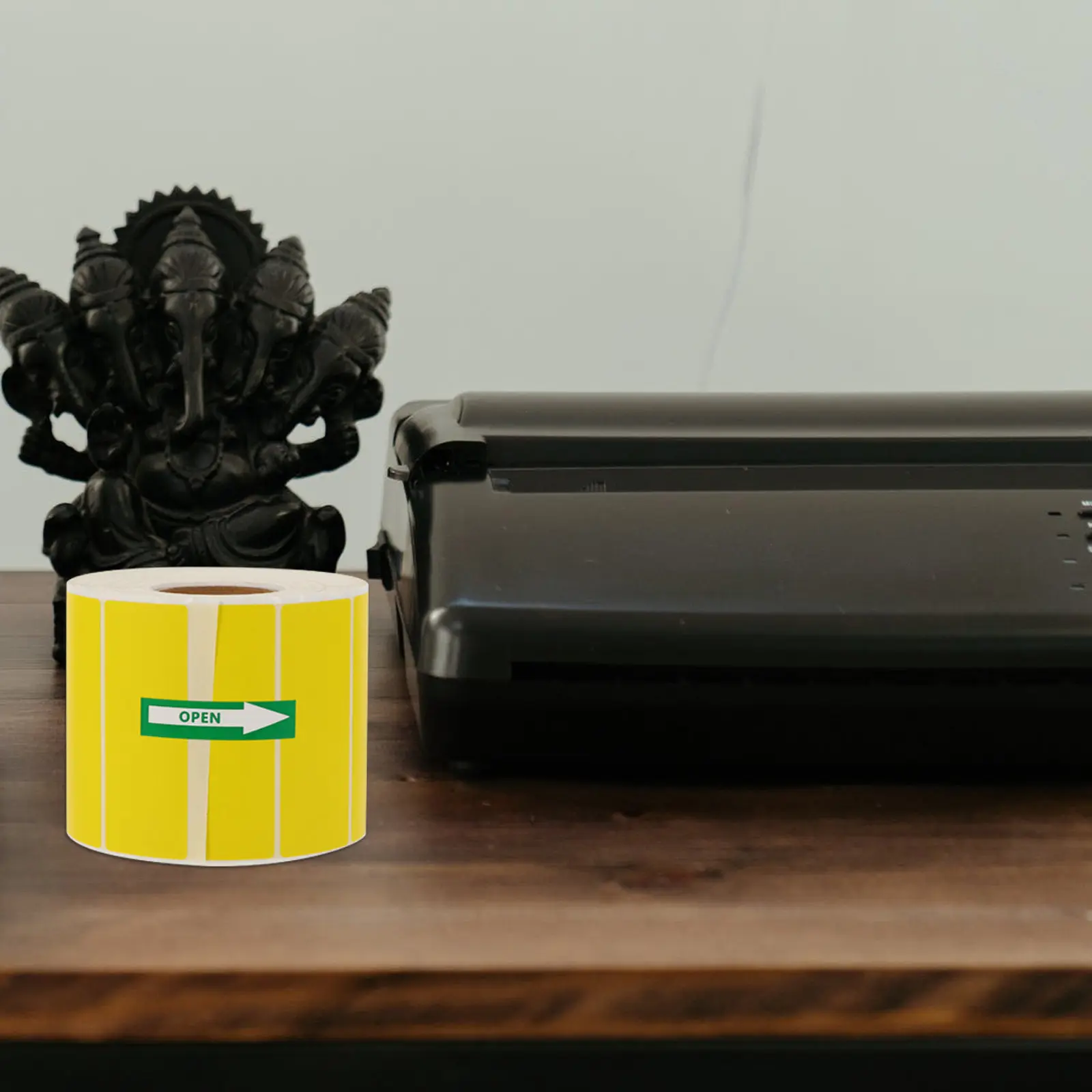 

Colorful Label Paper Simple Waterproof Stickers For Price Tagging Copper Plate Adhesive Clothes Folder Stickers