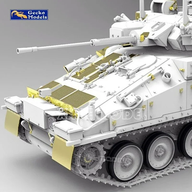 Modelo Gecko kit proporcional 1/35 35GM0053 Tanque de reconocimiento MK2 curvo británico Estonia, para juguete militar modelo Hobby