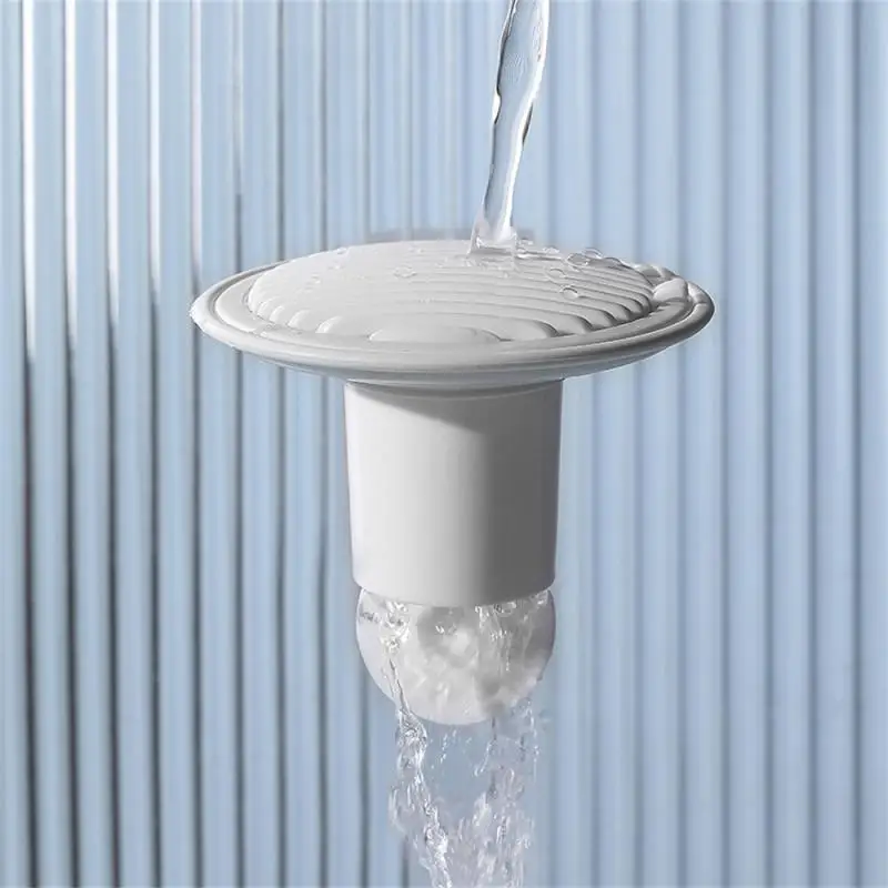 Shower Drain Stopper Anti-odor Silicone Strainer Floor Drain Hair Catcher Insect-proof Deodorant Plug