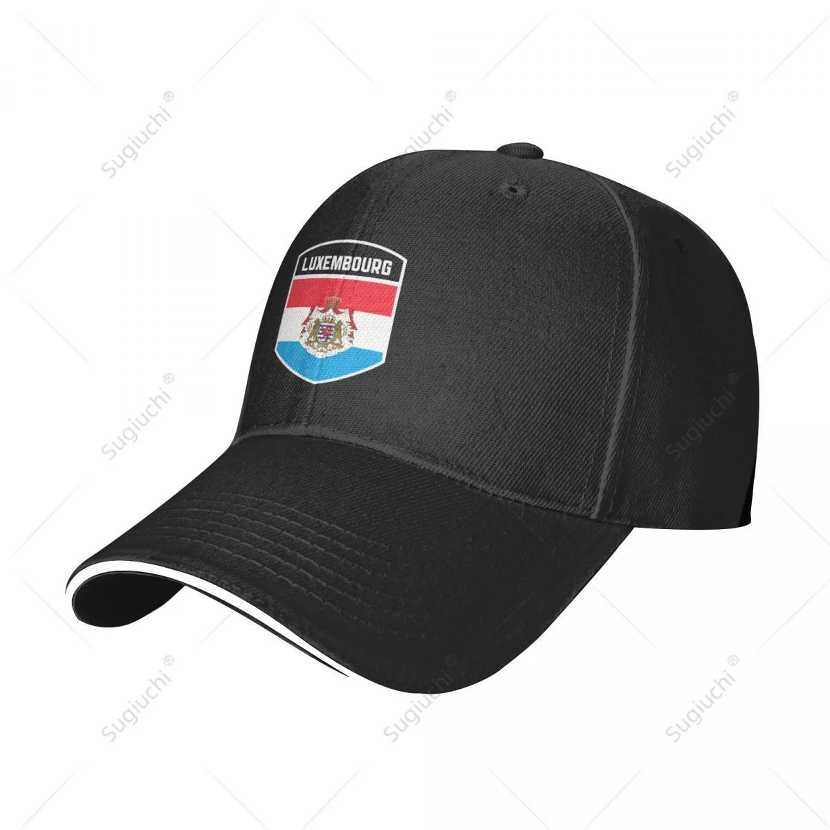 Multifunction Luxembourg Flag Shield Sandwich Baseball Cap Men Sports Casual Caps Golf Hat Fishing Outdoors