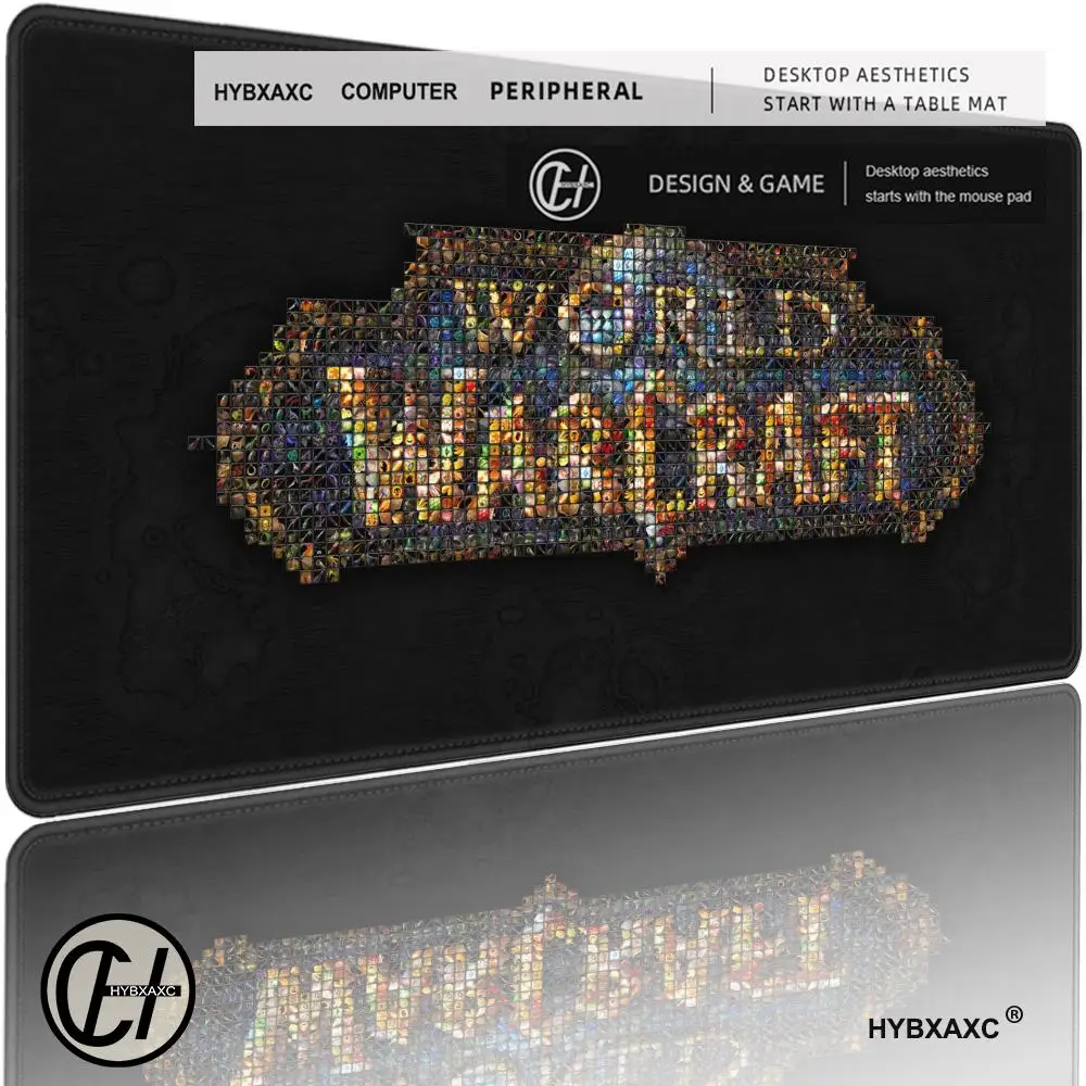 World of warcraft 90x40 grande jogo mouse pad mesa de jogo almofada de jogo para csgo tapete de borracha natural grande gamer xxl computador hybxaxc