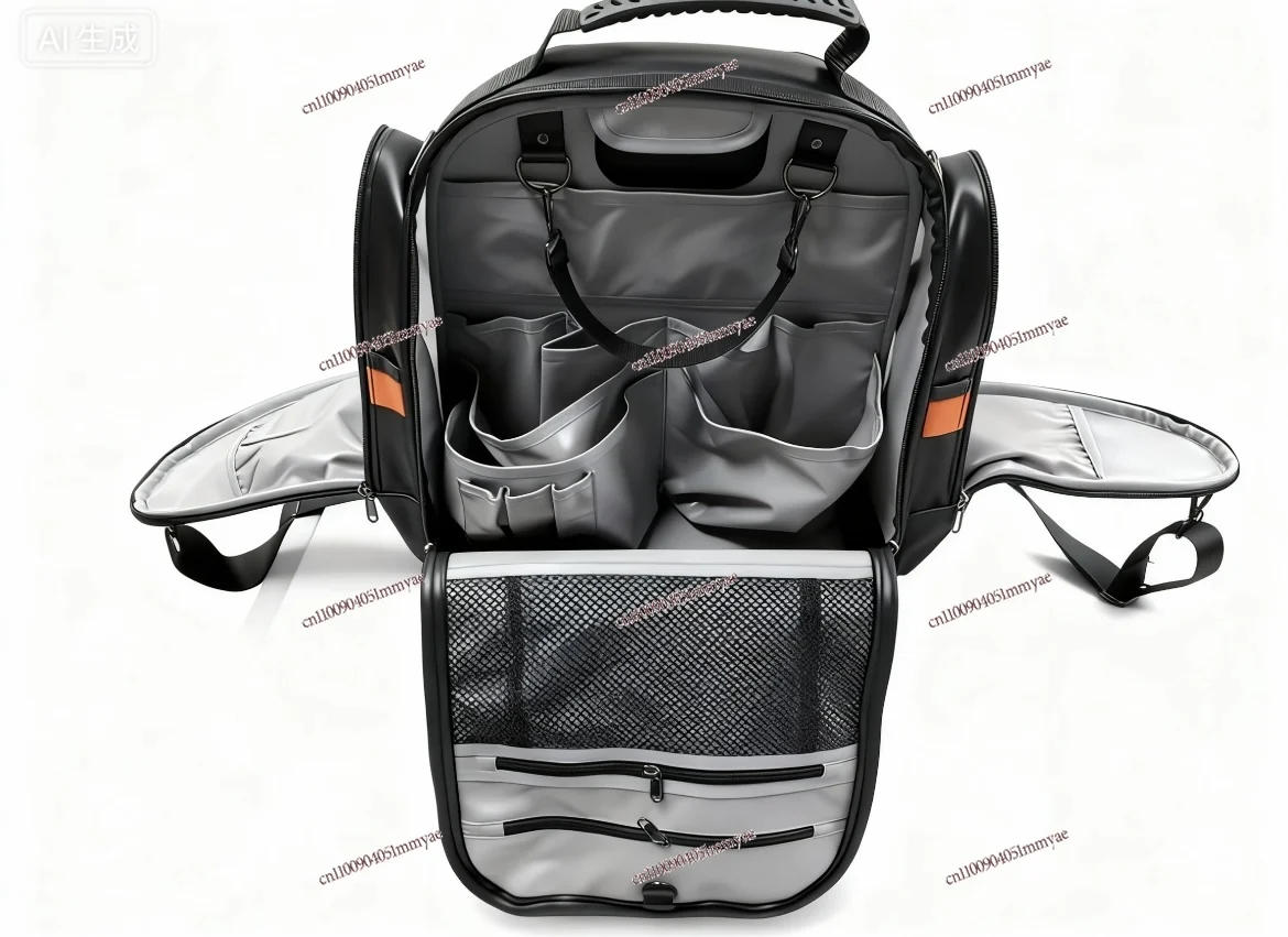 حقيبة تخزين الأدوات المحمولة الجديدة مجموعة أدوات سميكة مقاومة للاهتراء مجموعة أدوات كروس #1