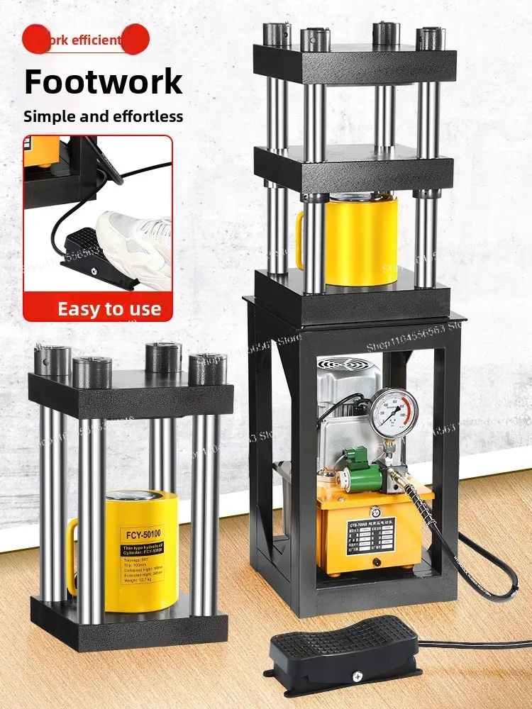 Sample preparation of electric hydraulic press machine  Jewelry processing equipment