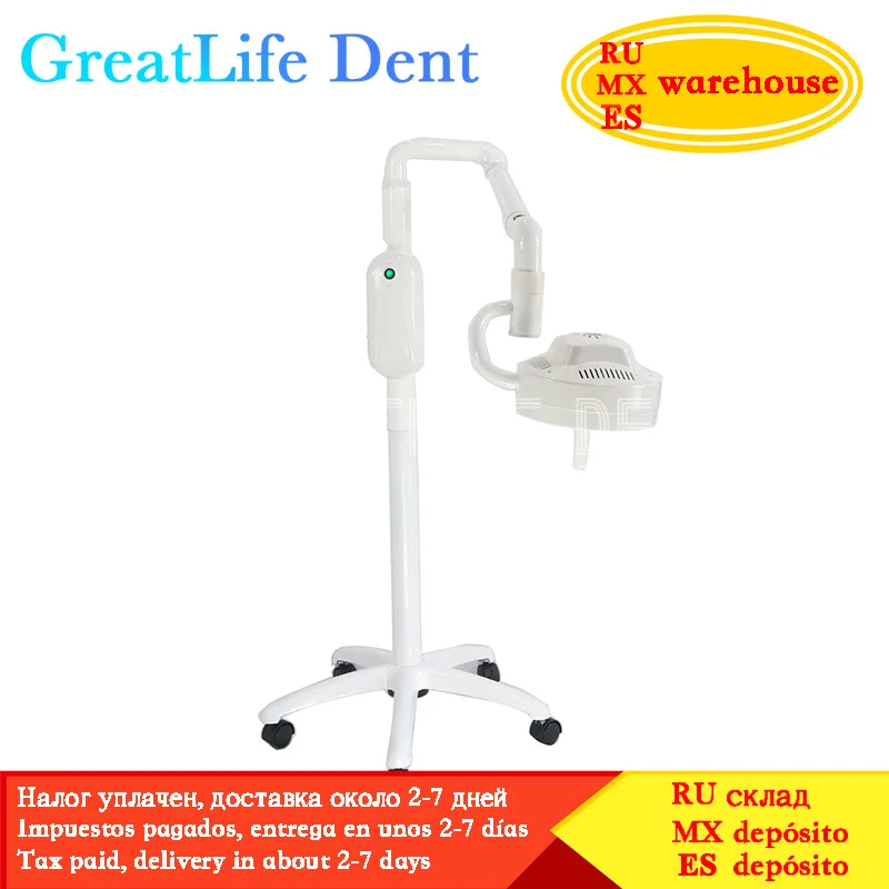 Greatlife dent 30w 10leds móvel frio led exame cirúrgico pet ginecológico médico shadowless suporte dental lâmpada de operação luz