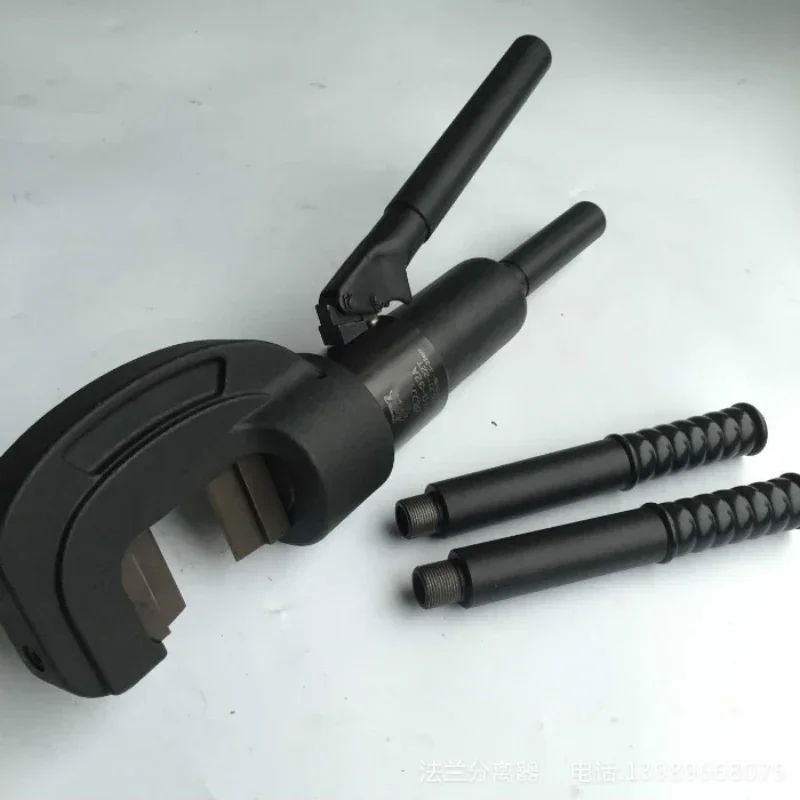 YQ-27 قاطع حديد التسليح الهيدروليكي 4-27 مم مخرج 18T مقبض قابل للتمديد آلة قطع وتقطيع حديد التسليح اليدوية