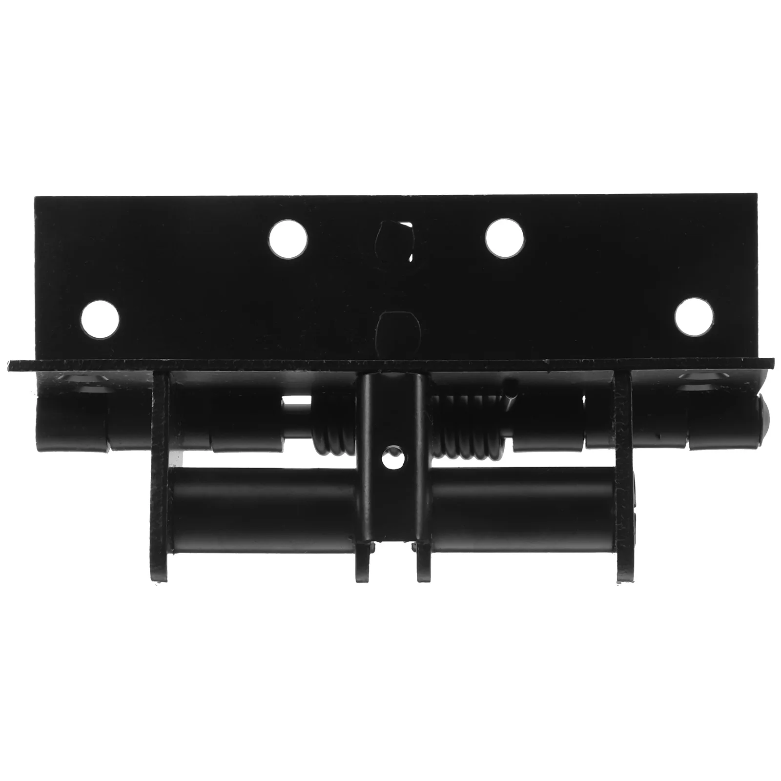 

Spring Hinge 4Inch Black 90 Degree Automatic Self-Closing Heavy Duty Invisible Hinges For Garage Cabinet Doors Sturdy