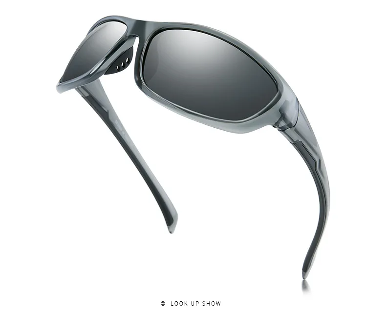 Hot selling：2025 New square Stylish UV 400 Polarized Lens Fishing Cycling Sport Sunglasses Cycling High Quality for Man a