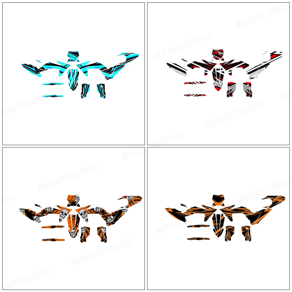 

Комплекты графических наклеек и стикеров для мотоциклов SX SXF XC-F 2023-2025, EXC EXCF XCW 2024-2026, 150 200 250 300-450 (декоративные наклейки на кузов)