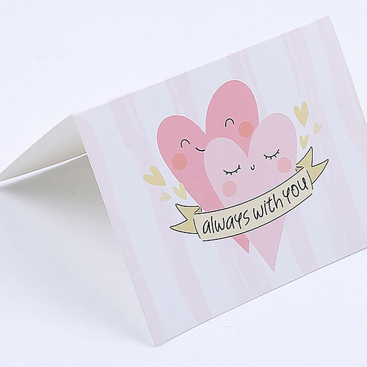 12PCS Heart Pattern Card Set,Express Your Emotions Space for Writing Blessings,Birthday Cards,Romantic Gift for Valentine's Day