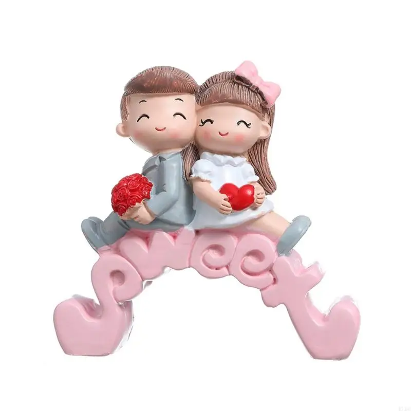 HX6C Yêu Cặp Đôi Người Cao Tuổi Thu Nhỏ Các Bức Tượng Nhỏ Ông Bà Tượng Nhựa Cặp Đôi Nhân Vật Vật Trang Trí Cho Lễ Tình Nhân Đám