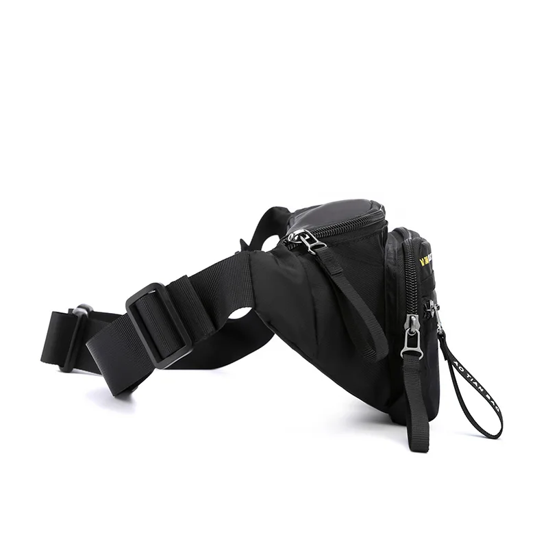 حقيبة كروس نسائية خفيفة الوزن من النايلون مع طباعة حروف وجيوب متعددة للاستخدام اليومي والتسوق #3