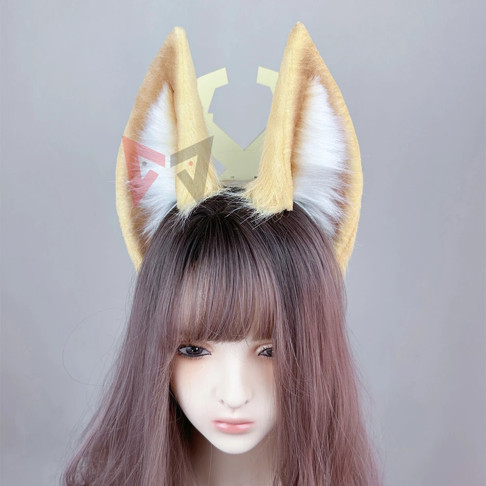 Nowe Niebieskie Archiwum Yurizono Seia Cosplay Uszy Lisa Nakrycie Głowy Opaska do Włosów Rekwizyt Akcesoria do Kostiumu na Halloween Szyte na Miarę
