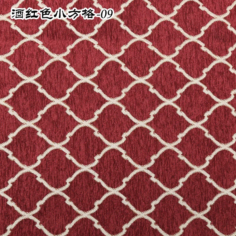 Jacquard Chenille Bankstof Europese Stijl Hoge Precisie voor Bekleding Woondecoratie Draperiehoezen per meter