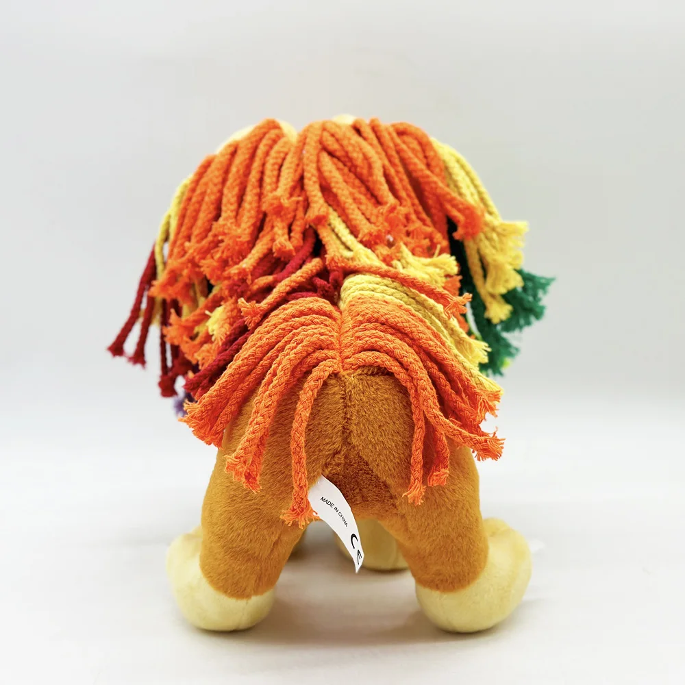 Nightmare Critters Plush Toy Doll Cartoon Yarnabys Colorful Lion Plushies Anime Stuffed Animal Dolls Room Decor Birthday Gifts