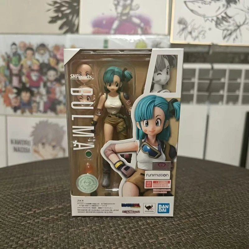 

Brand new in stock Bandai genuine SHF Bulma motorcycle suit manual model assembly toys collection ornaments holiday decorations
