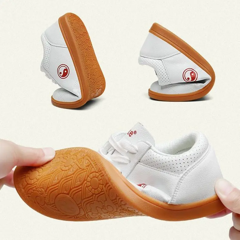 أحذية فنون الدفاع عن النفس خفيفة الوزن غير قابلة للانزلاق أحذية كاجوال للرجال والنساء أحذية تاي تشي جديدة مريحة ومقاومة للاهتراء