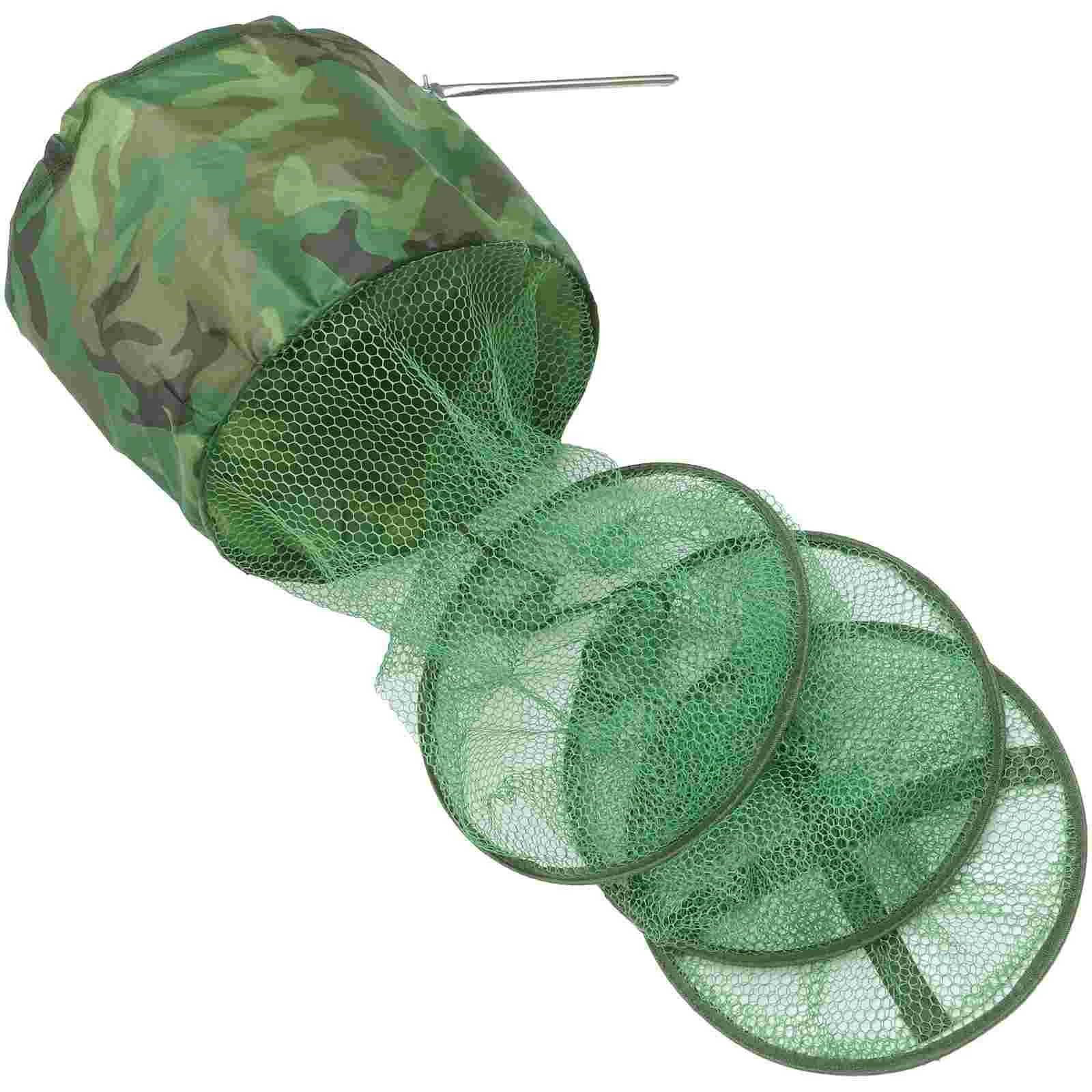 Fish Net Fishing Locating Basket Fishnets Fish Guard Basket Mesh Fishnetsting Fish Locating Net