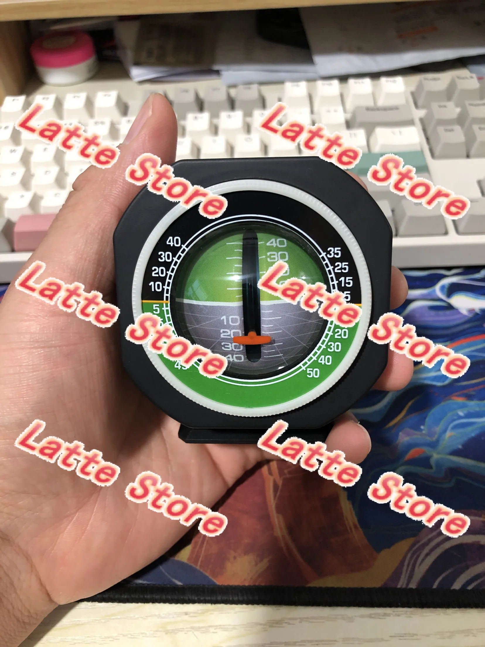 High Precision Auto-sensing Car Slope Level Gauge, Adjustable Luminous Inclinometer With Backlight ForOff-road Modified Vehicles