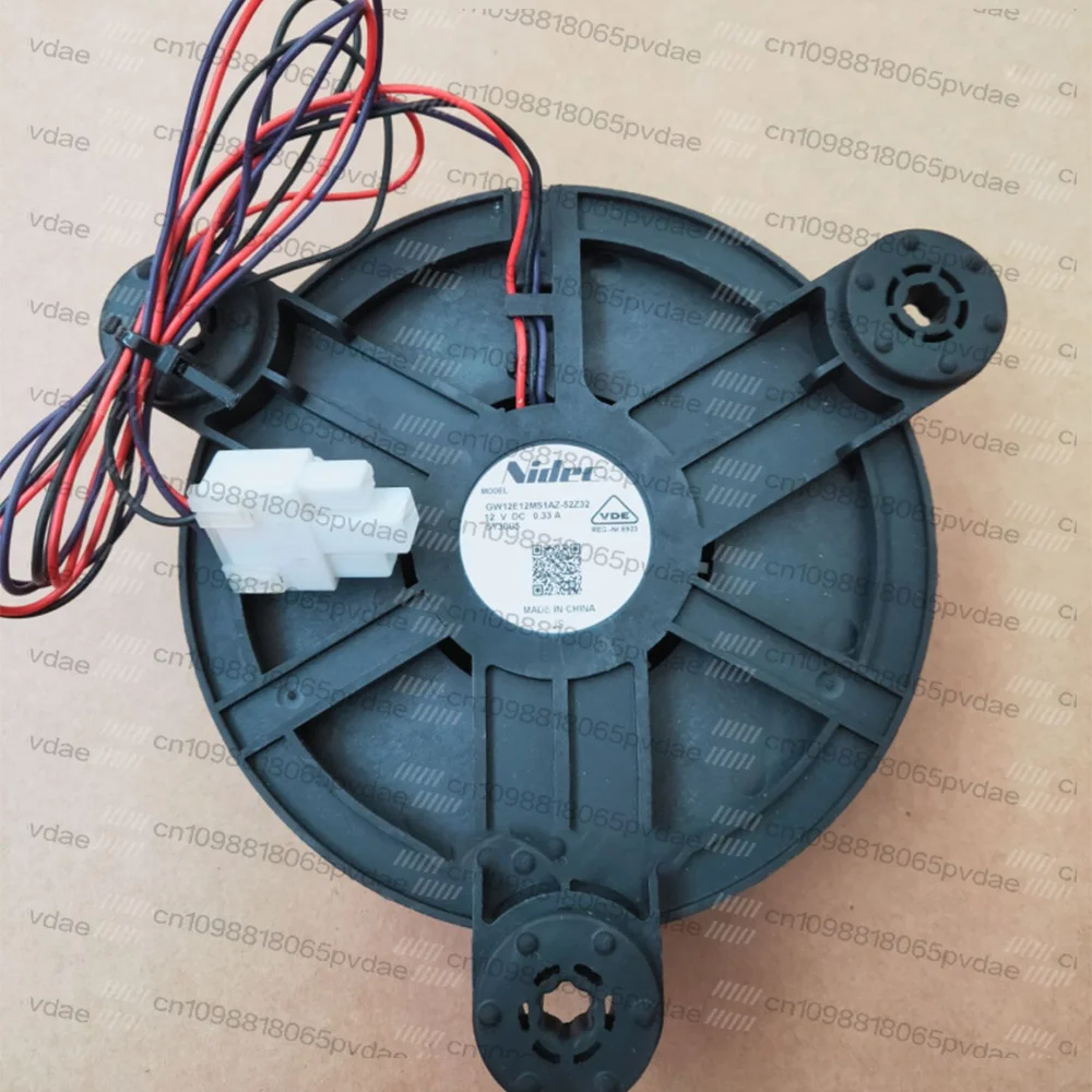 Refrigerator Fan for Freezing Cooling Fan GW12E12MS1AZ-52Z32 12V DC 0.33A Refrigerators DC12V Freezer Cooler Accessories