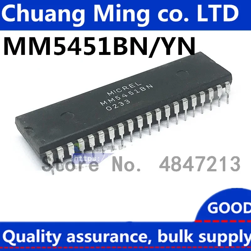 Free Shipping 10pcs/lots MM5451BN MM5451YN MM5451N MM5451 DIP-40 IC In stock!