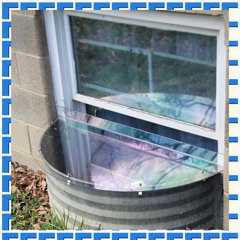 ABNG Window Well Cover ชุดฮาร์ดแวร์ Egress Window Well Cover คลิปสปริงด้านนอก Well Cover คลิปยึด