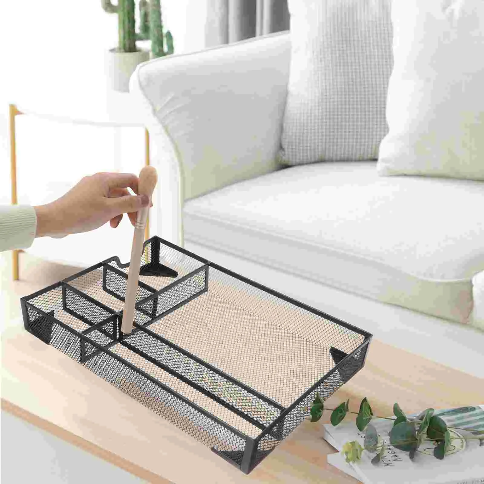 Magazine Rack Desktop Stand File Organizer Household Book Organizers Student Holder Office