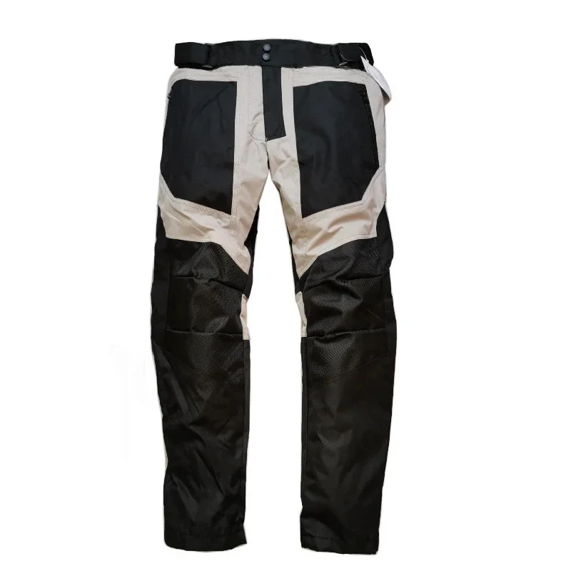 Universal motorcycle riding pants for all seasons, windproof, splash-proof, warm and drop-proof belt, protective gear