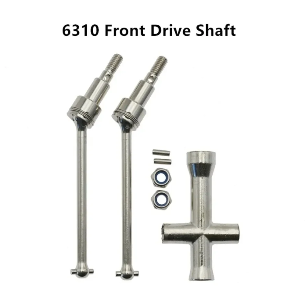 GGRC  SCY 16101 Pro 16102 Pro 16103 Pro 16201Pro Metal Front and Rear Drive Shaft CVD Driveshaft 1/16 RC Car Upgrade Parts Acces