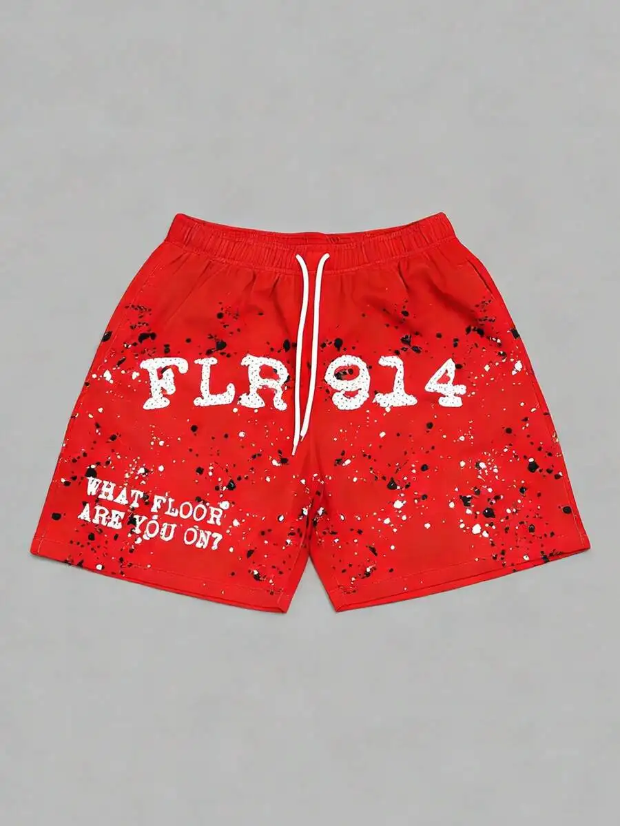 Men's Statement Print Shorts Fashion Designer Patterned Casual Daily Wear Shorts