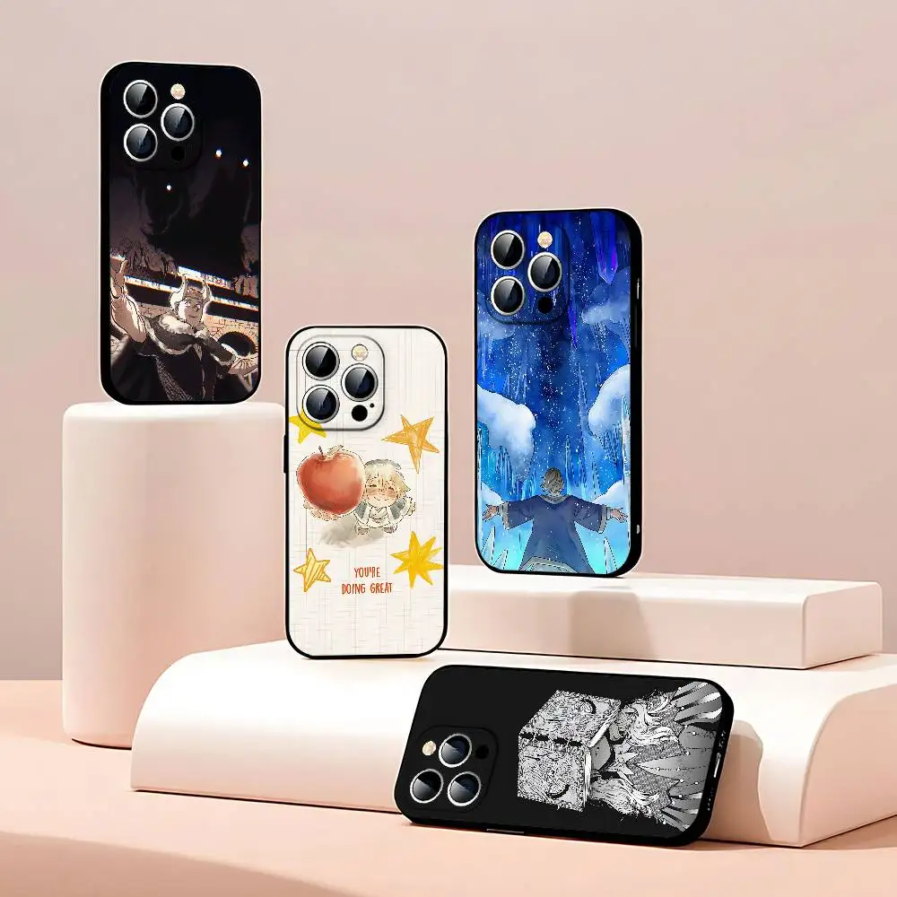 

Anime Delicious In Dungeon Phone Case For IPhone 17 15 Pro Max 14 Pro 12 11 13 Mini X XR XS 16 Plus SE Back Cover