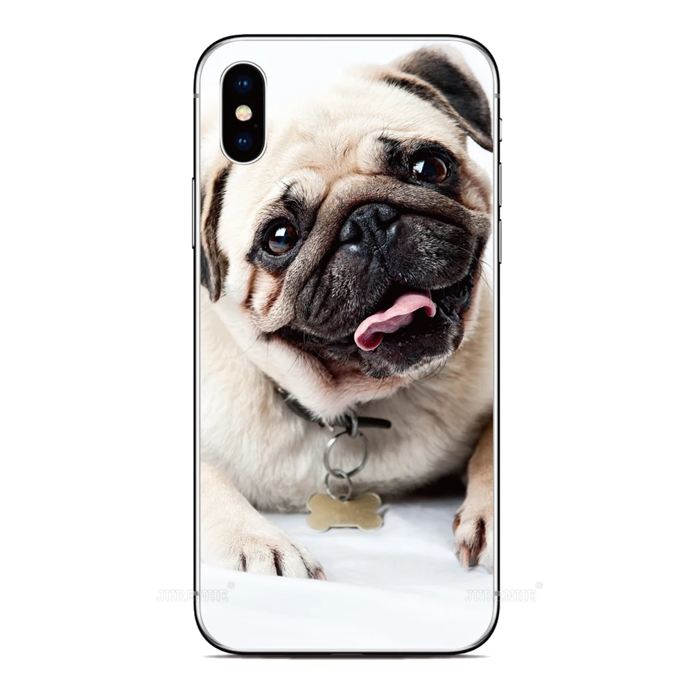 Pug Puppy Dog Phone Case For VIVO Y36 Y78 V27 Y35 Y11 Y72 Y52 S17 Pro Y17 Y15 Y16 Y22 Y20 Y21 Y51 Y02 Y91C V29 Lite 5G Cover