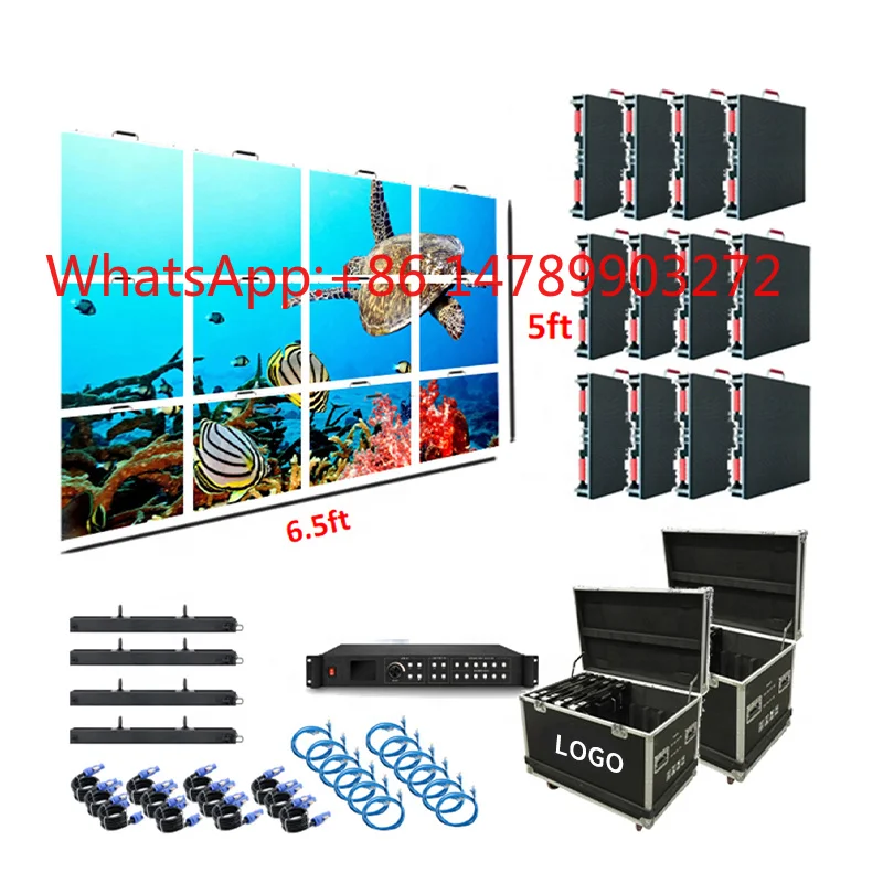 P3.91 Custom LED Panel Restaurant School Auditorium Elevator Retail Advertising Video Wall