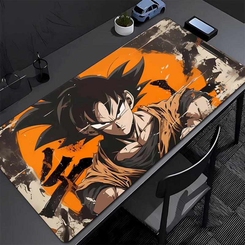 Dragon Ball Gaming Mouse Pad Gamer อุปกรณ์เสริมคอมพิวเตอร์คีย์บอร์ดลื่นตาราง Mousepad บริษัทแล็ปท็อปโต๊ะ PC Mousepad