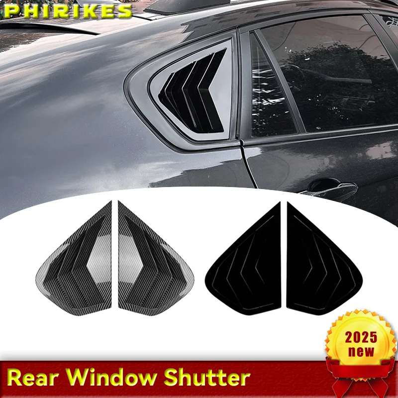 

Декоративные накладки на заднее стекло (жалюзи) в форме треугольных плавников акулы для BMW X6 E71 E72 2008-2014