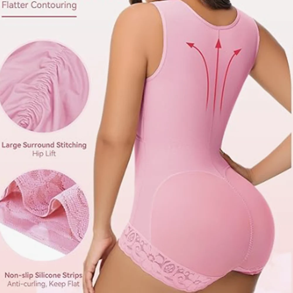 Body Shaping Fajas Bodysuits Compression Garment Remove Belly Abdomen Control Reductoras Colombianas Shapewear