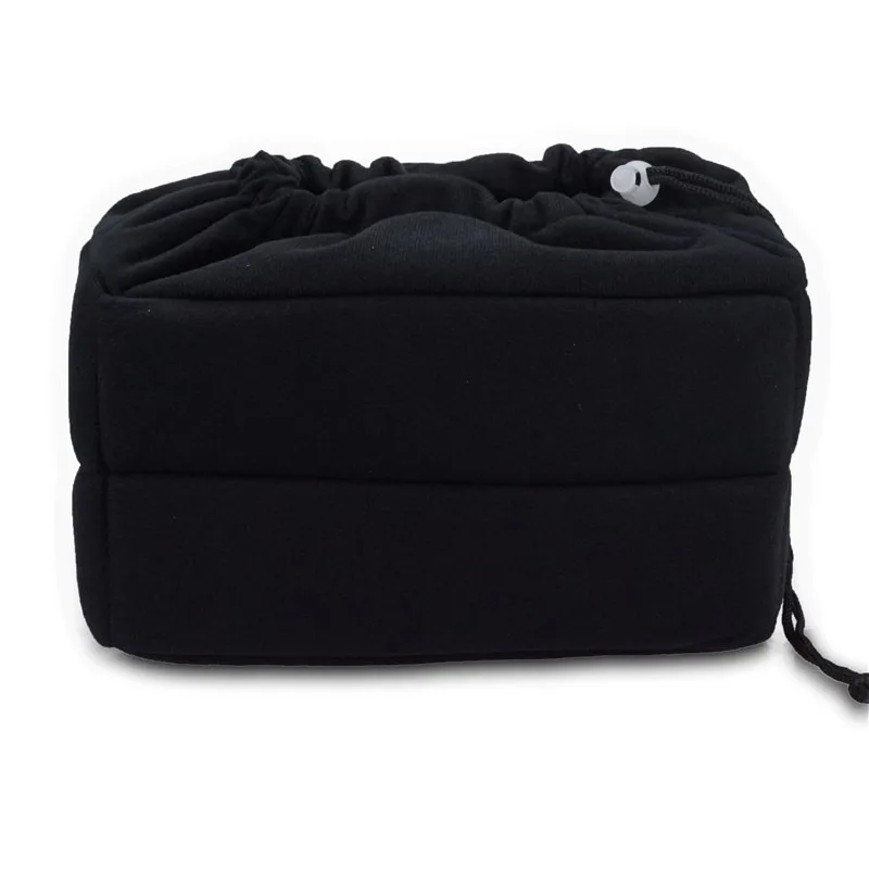 Camera Insert Bag Partition Padded Velvet Shockproof Soft Bag Camera Lens Case for Canon Nikon Sony DSLR Cameras