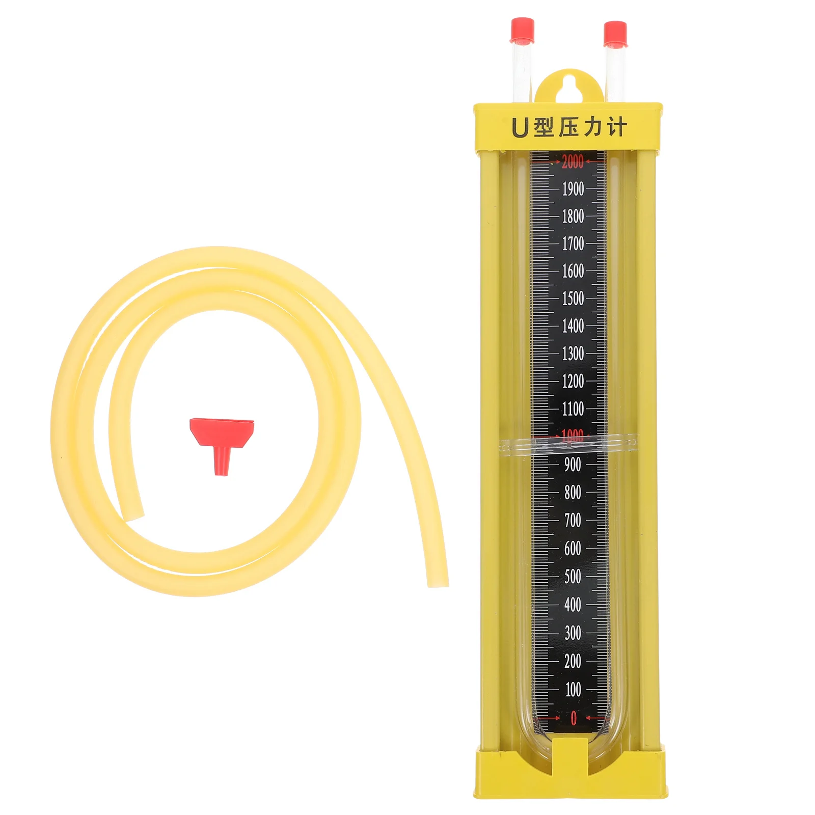 

1Set Precision U-Shaped Pressure Gauge High Accuracy Manometer for Water Column Gas Vacuum Pressure Testing Vacuum Tube Tester