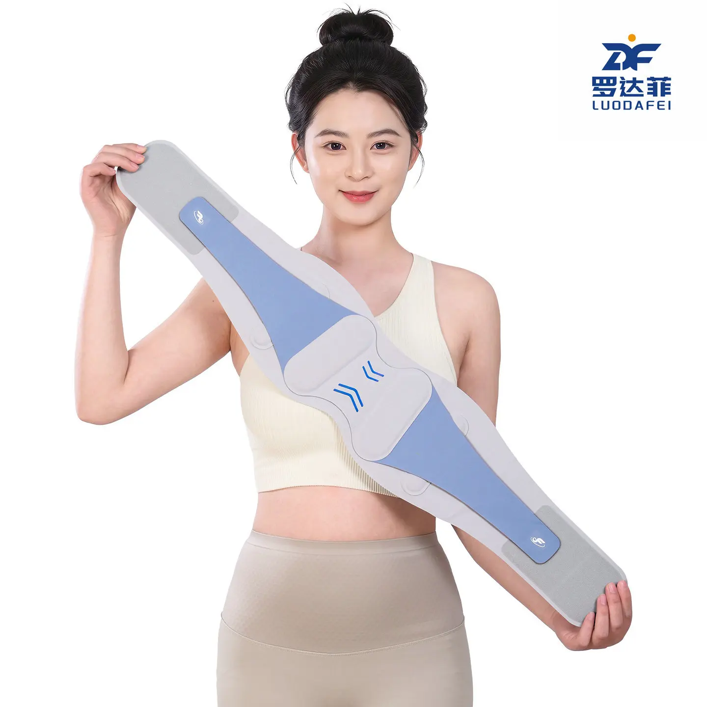 

2026 New Light and Thin Lycra Hot Sticker Belt Sports Yoga Protection Summer Waist Tinker Sedentary Support Wholesale