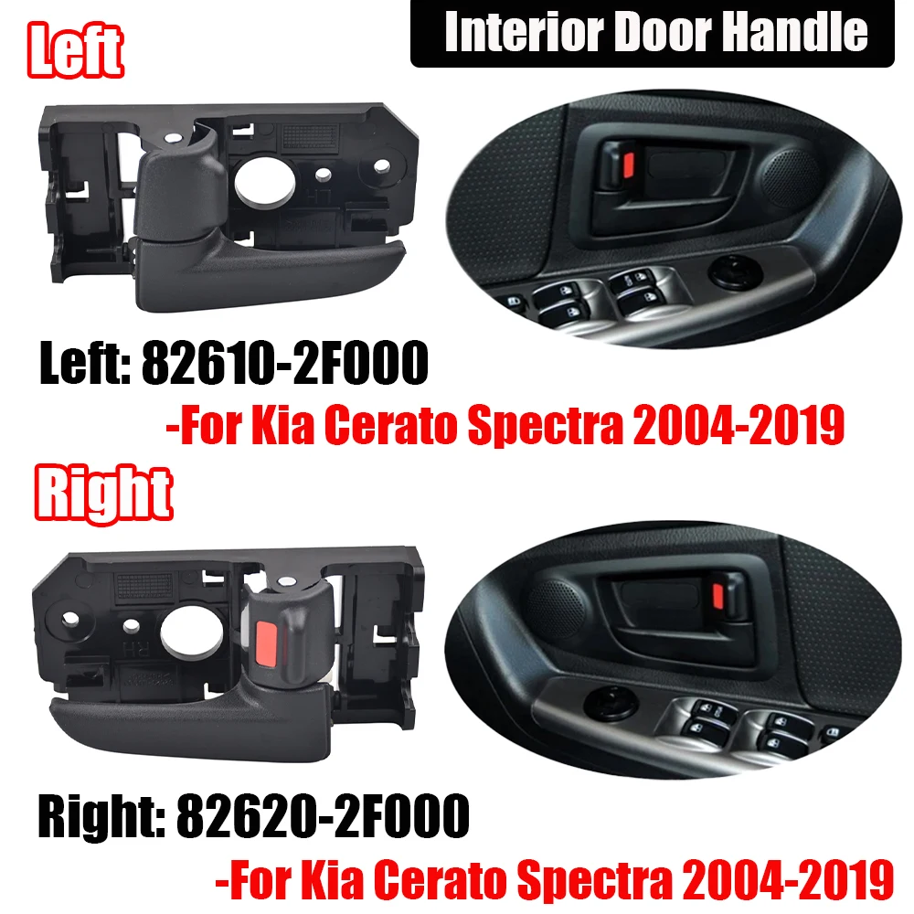 Front Rear Interior Inner Door Handle 82610-2F000 For Kia Cerato Spectra 2004 2005 2006 2007 2008 2009 2010 2011 2012-2019