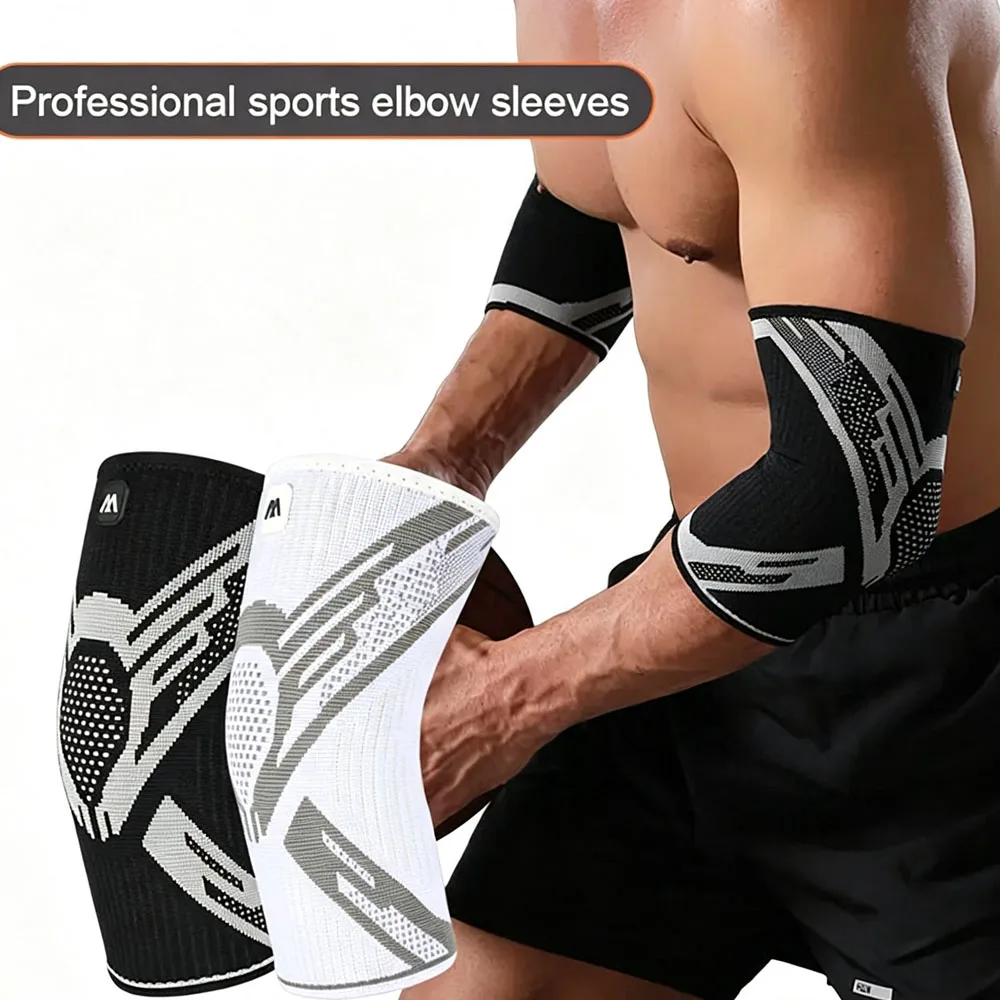 1PC Elbow Brace Compression Support Sleeve for Tendonitis, Tennis Elbow, Golf Elbow Treatment-Reduce Joint Pain During Activity