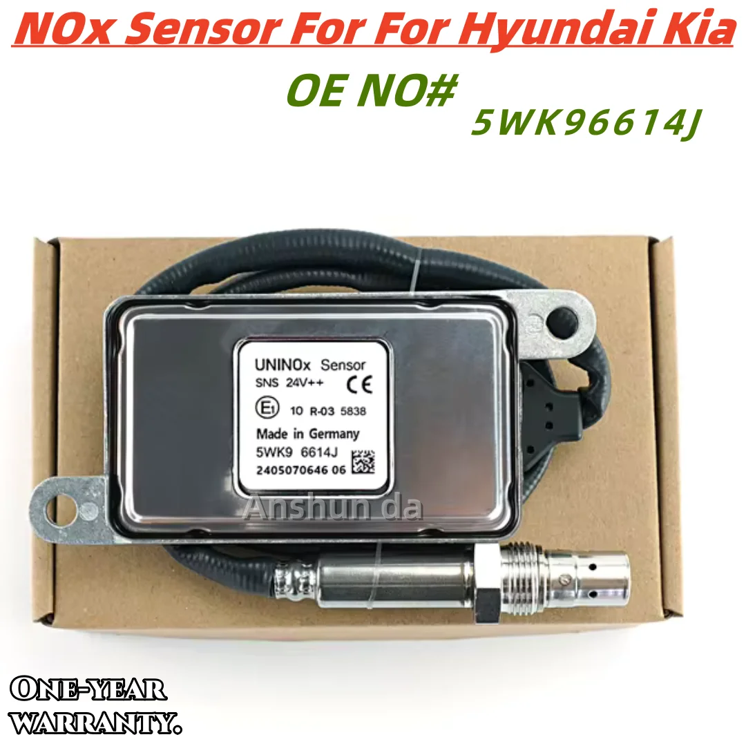 High quality Brand New 24V 5WK96614J 29650-84700 NOX Sensor Nitrogen Oxygen Sensor For HYUNDAI Car-styling