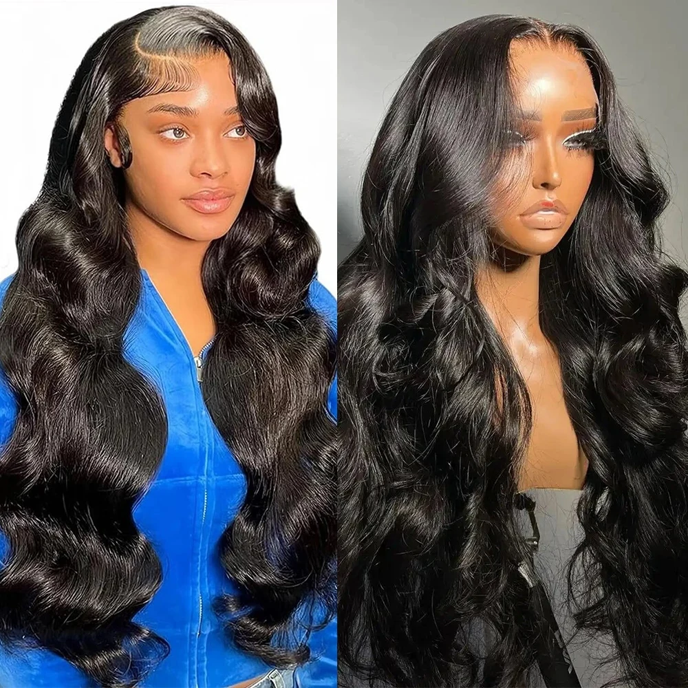 

Rosabeauty 13x4 Lace Front Human Hair Wigs Transparent Body Wave Closure Brazilian Remy 13x6 Lace Frontal Wig for woman