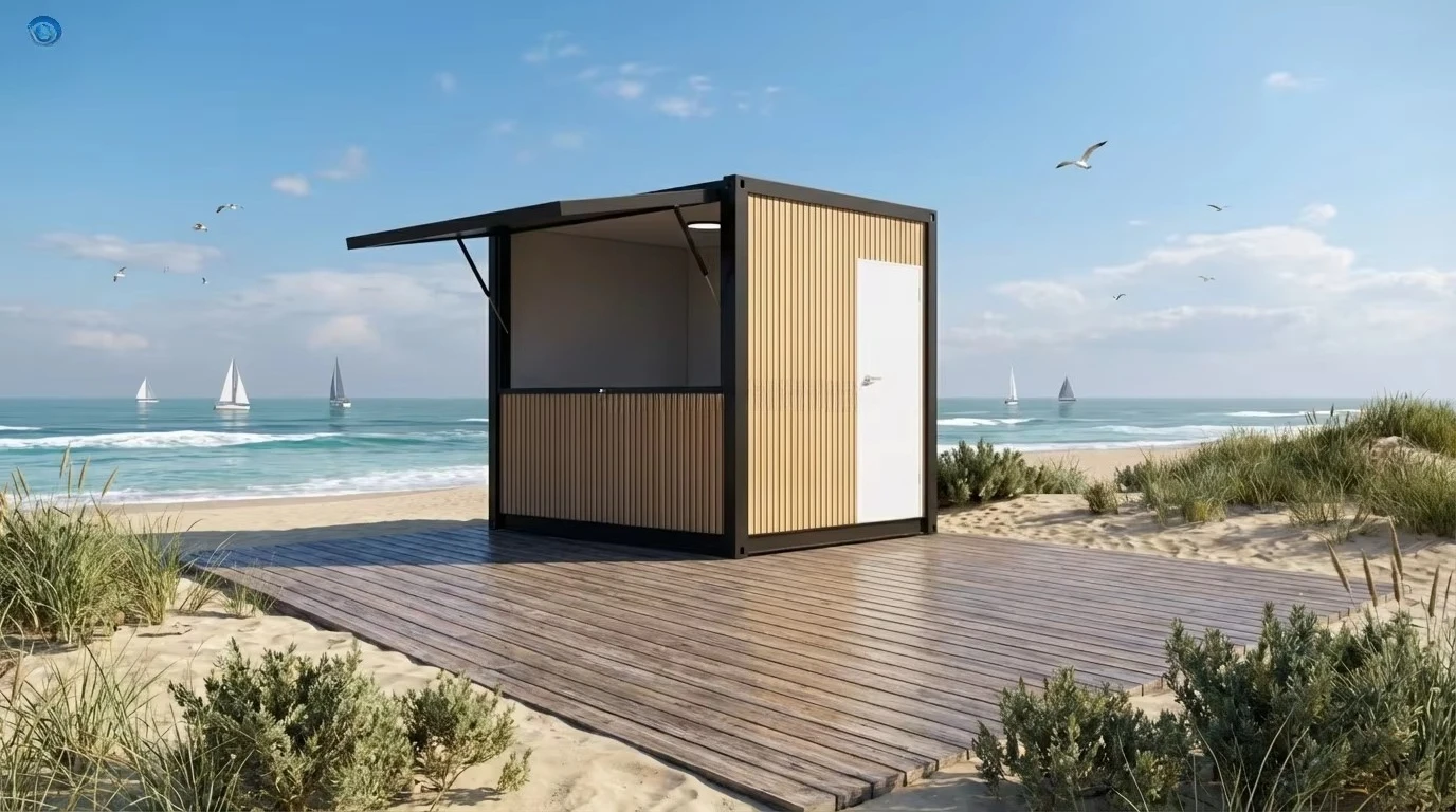 10 'Mini Pop-Up Container Coffee Bar Fast Food Convenience Store Modular Prefab Store