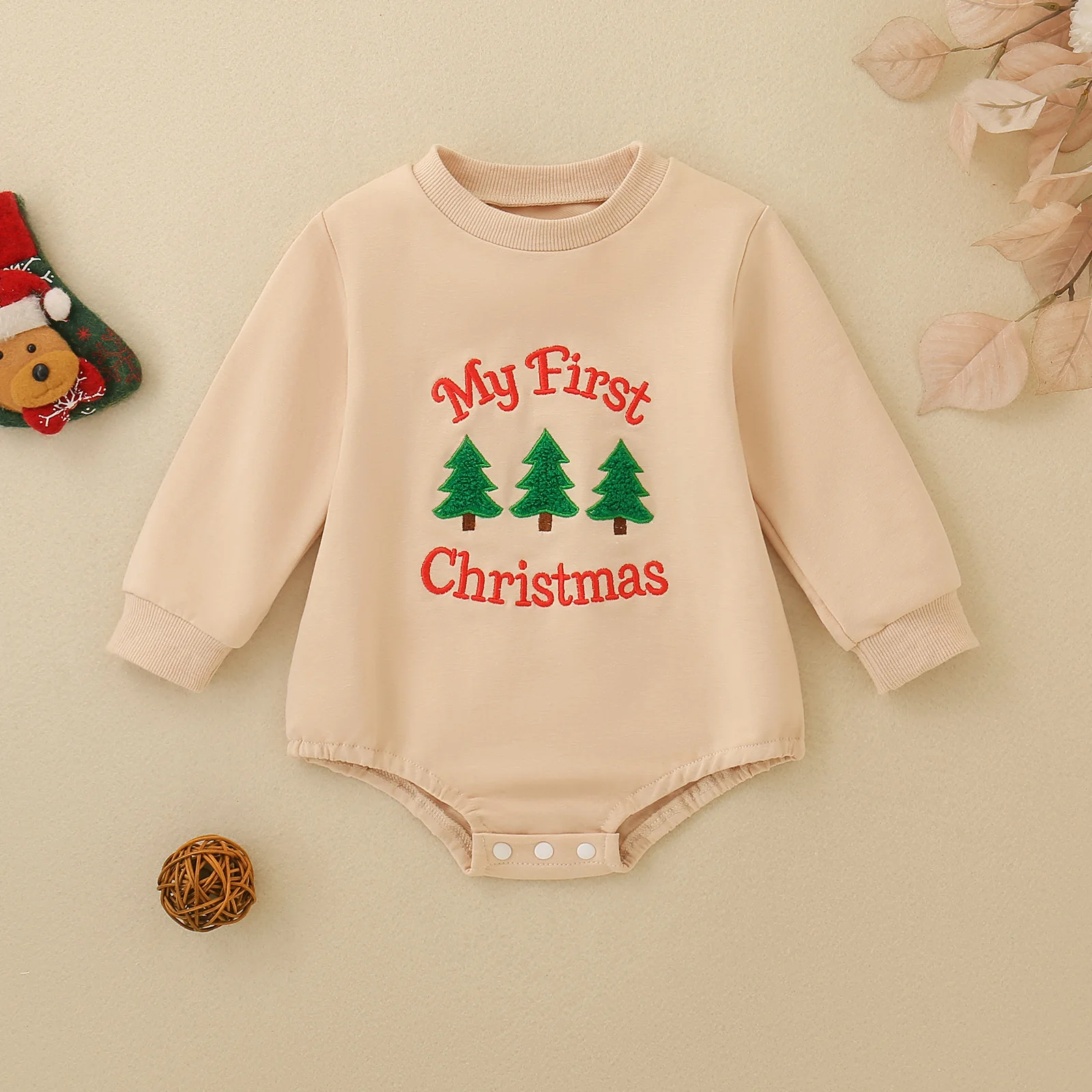 Embroidery Xmas - Body per Neonato 'Il Mio Primo