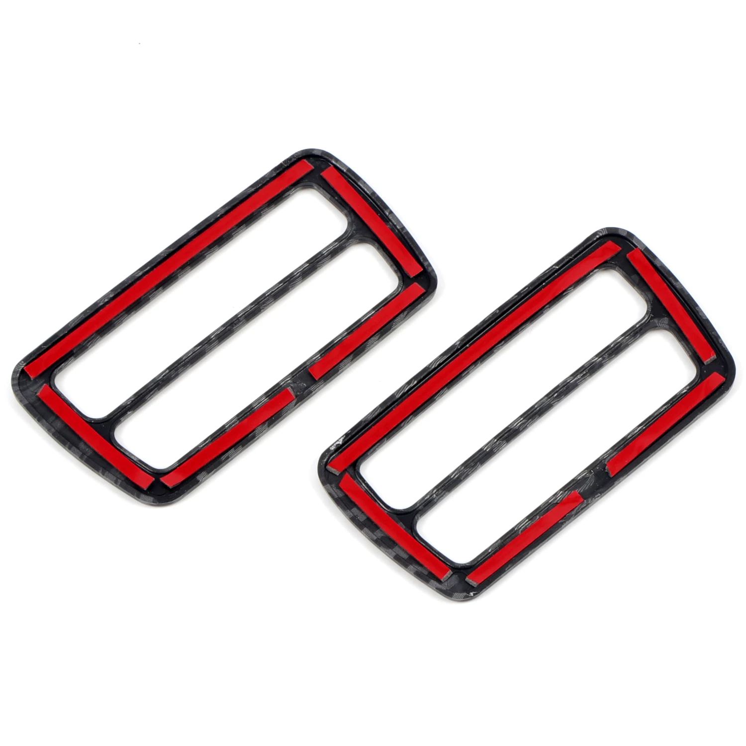 لتويوتا 4 عداء 2025 تاكوما 2024-2025 اكسسوارات السيارات ABS الداخلية الجبهة لوحة القيادة A/C تنفيس المخرج غطاء تراكب ديكور 2 قطعة #6