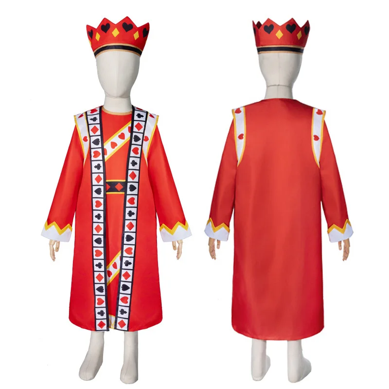 anime-alice-poker-king-prince-cosplay-red-cloak-hat-for-boys-performance-costumes-halloween-carnival-party-dress-up-costume