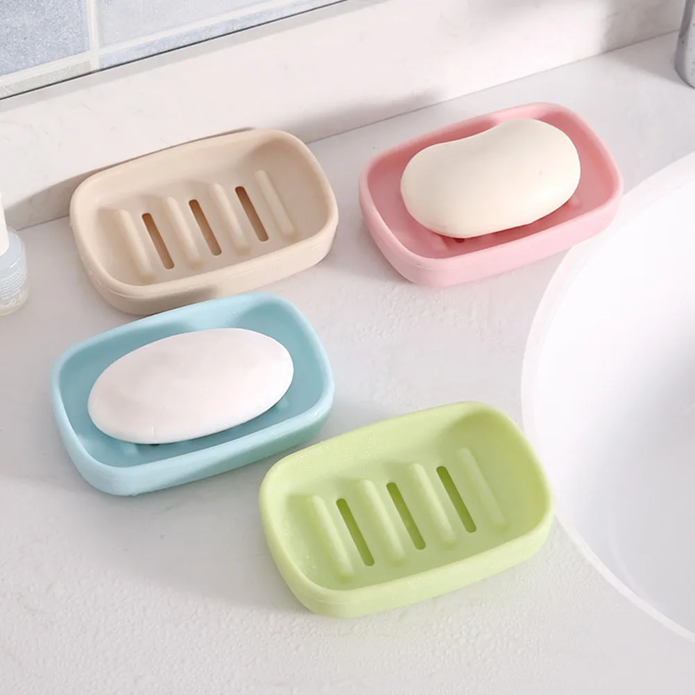 

6pcs Travel Containers Portable Boxes Leak-Proof Storage Cases For Bathroom Gym Camping Hiking Shower Toilet Soap Holder
