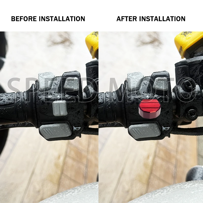 ل إعادة الهيمالايا 450 الهيمالايا 450 452 سكرام 411 INT650 GT650 دراجة نارية الملحقات التبديل زر بدوره إشارة التبديل غطاء مفتاح