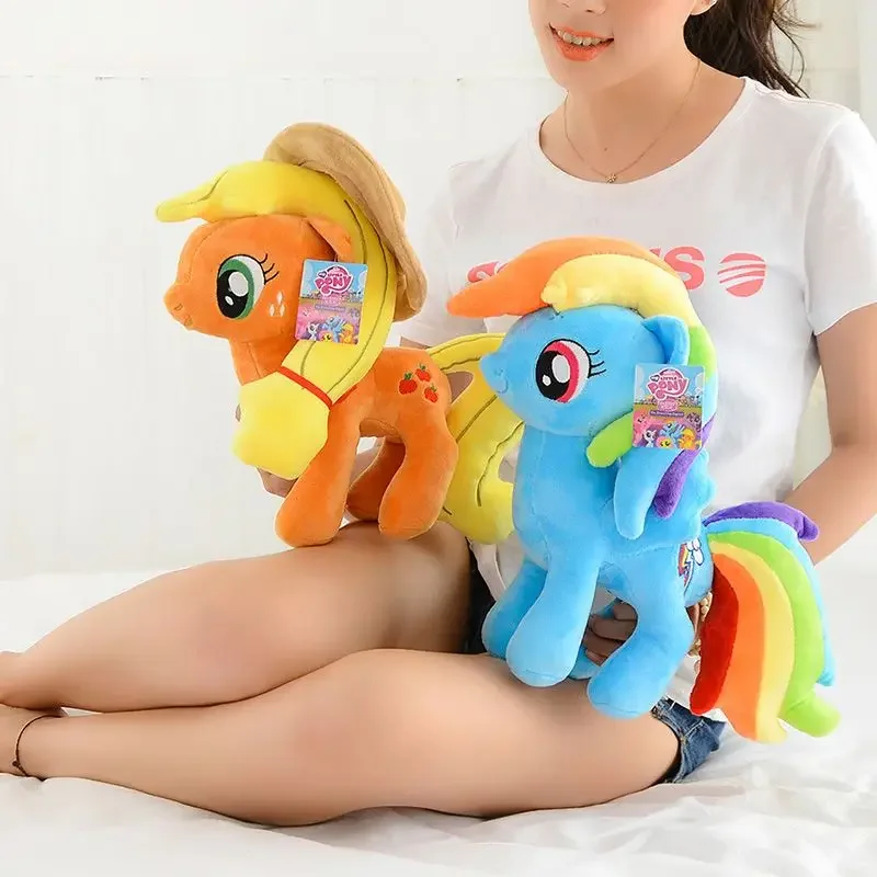 Polly Pocket Pony Knuffel Schattig Paard Kussen Huisdier Zacht Knuffeldier Voor Kinderen Slaapkamer Decor Verjaardagscadeau