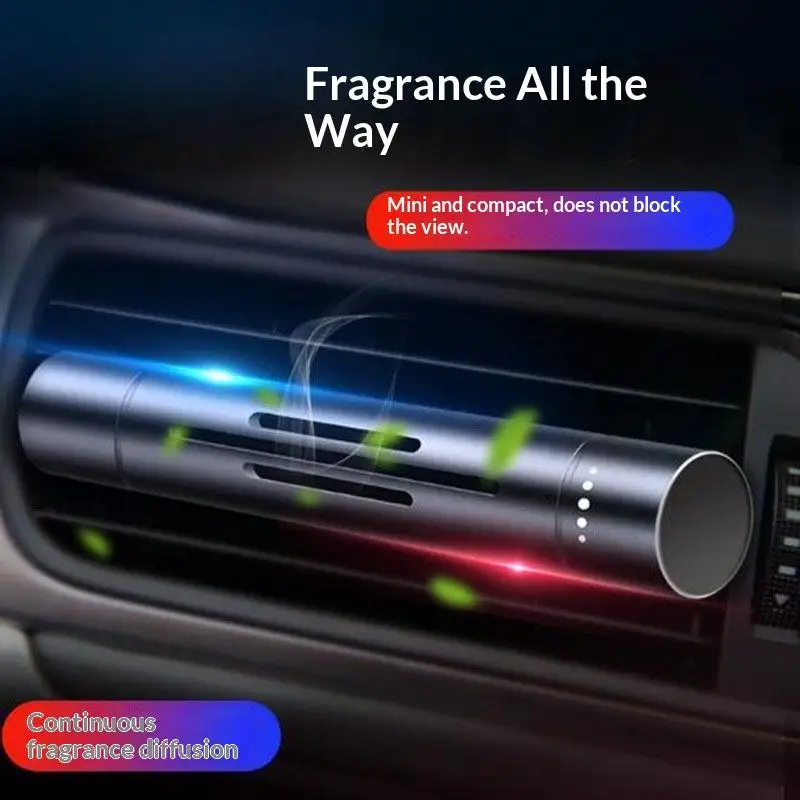 Car Air Vent Clip Perfume 1 Set Minimalist Design Long Lasting Scent Car Freshener Auto Decoration Accessory